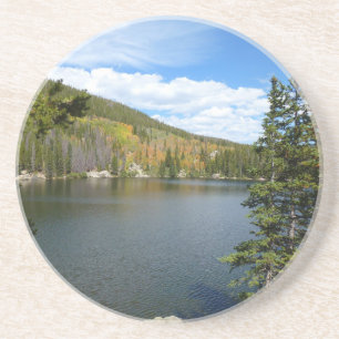 Bear Lake in Rocky Mountain National Park Zandsteen Onderzetter