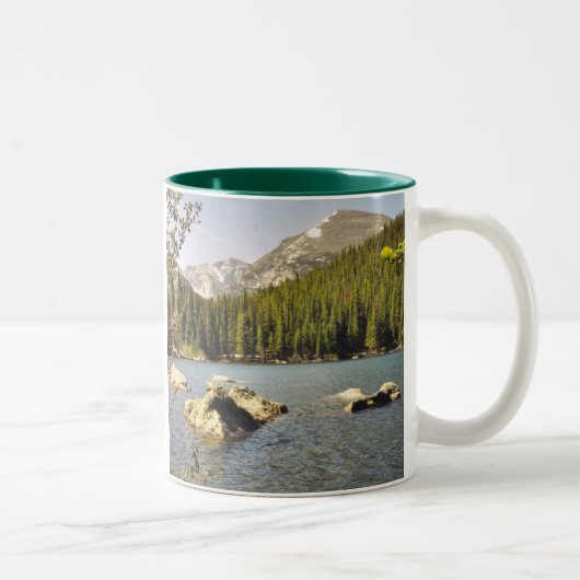Bear Lake Mug à deux tons (Droit)