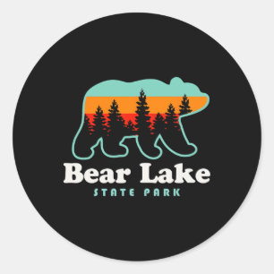 Bear Lake State Park Kamperen Utah Wandelen Ronde Sticker