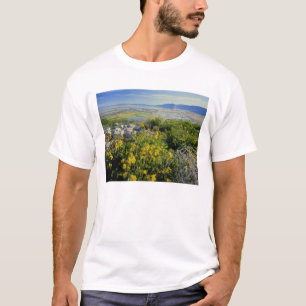 BEAR LAKE, UT, VS, apenbloem & tumbleweed, T-shirt