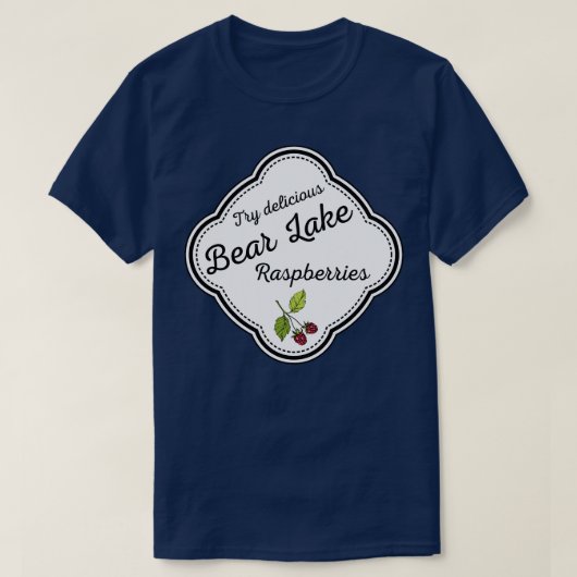 Bear Lake Utah Raspberries TShirt (Design devant)