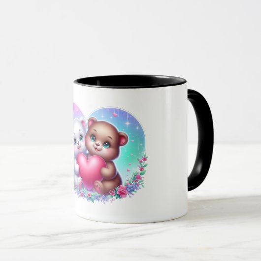 Bear love Mug (Devant droit)
