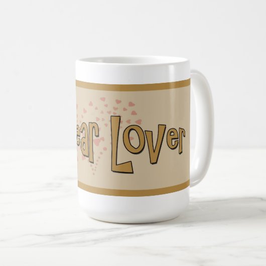 Bear Lover Mug (Devant droit)