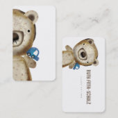 BEAR Mega Kawaii Cartes de visite (Devant / Derrière)