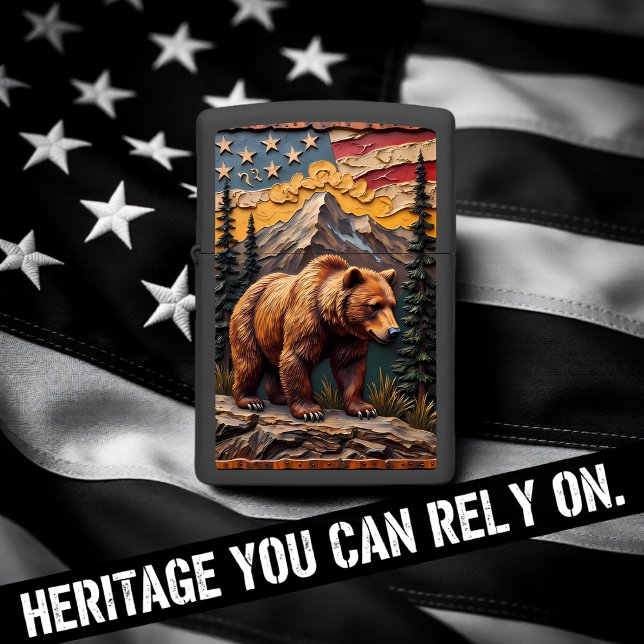 Bear Mountain Flag Forest Relief (Creator heeft geüpload)