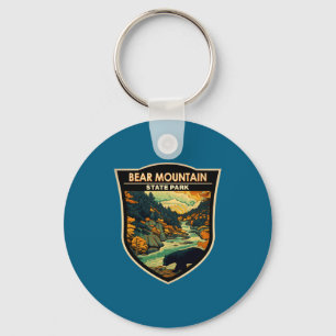 Bear Mountain State Park New York Reis Vintage  Sleutelhanger