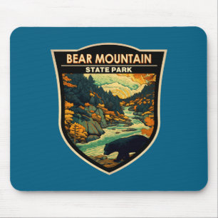 Bear Mountain State Park New York Reizen Vintage  Muismat