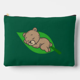 Bear on a Leaf Large Etui