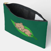 Bear on a Leaf Large Etui (Open)