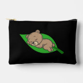 Bear on a Leaf Small Etui (Voorkant)
