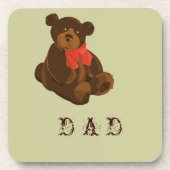 Bear papa Dessous de verre (Devant)