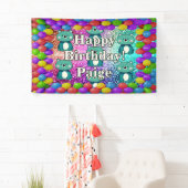 Bear Personnalisé caractère bannière d'anniversair (En situation)