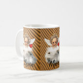 Bear Polar Angel Strig Mug (Devant gauche)