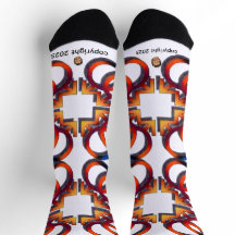 BEAR RINGS Crew Socks