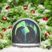 Bear Snow Globe Custom Aurora Bear Snow Globes (Noël)