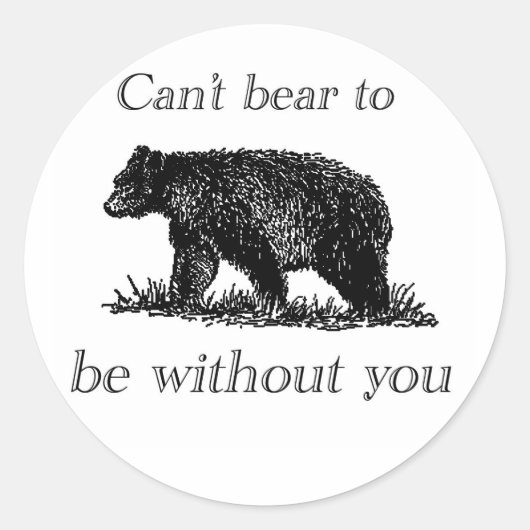 Bear | STICKER (Voorkant)