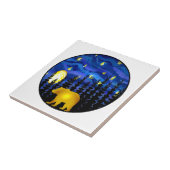 bear this night tegeltje (Zijkant)