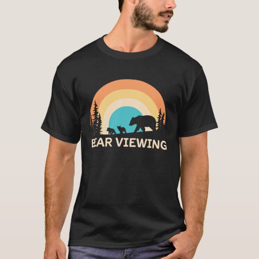 Bear Viewing in Zoo National Park or Alaska Cruise T-shirt (Voorkant)