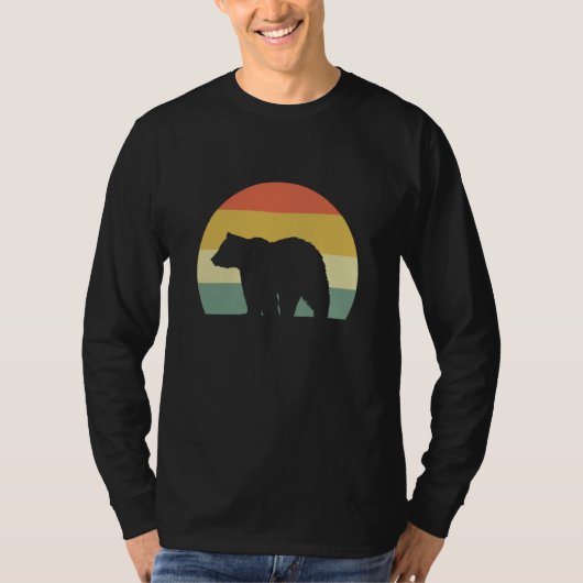 Bear Walking Zoologist T-shirt (Voorkant)