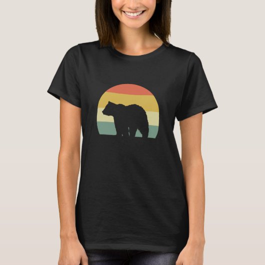 Bear Walking Zoologist T-shirt (Voorkant)