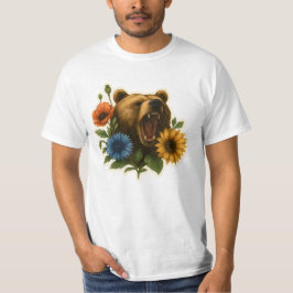 Bear with Flowers T-shirt
