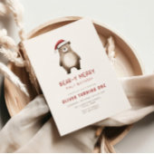 Bear y Joyeux Invitation d'anniversaire