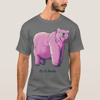 Bearbie roze Beer T-shirt