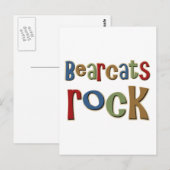 Bearcats Rock Briefkaart (Voorkant / Achterkant)