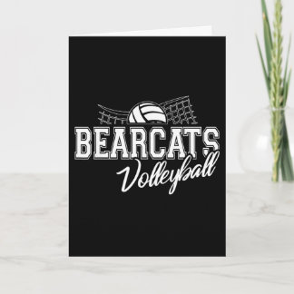 Bearcats Volleybal Terug naar School Spirit Kaart