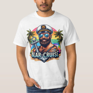 BearCruise Sailor Tshirt Wit