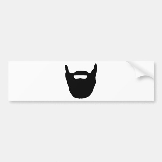 Beard Bumpersticker (Voorkant)