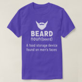 Beard Definition is een voedselopslagapparaat dat T-shirt (Design voorkant)