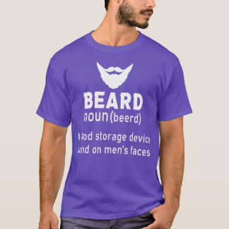 Beard Definition is een voedselopslagapparaat dat  T-shirt