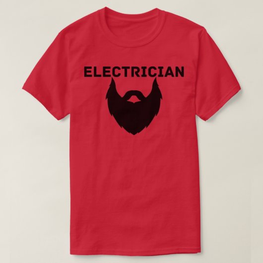 Beard Electrician Classic TShirt (Design devant)