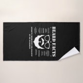 Beard Facts Badhanddoek (Badhanddoek)