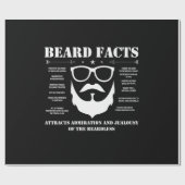 Beard Facts Cadeaupapier (Vlak)