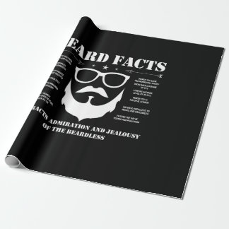 Beard Facts Cadeaupapier