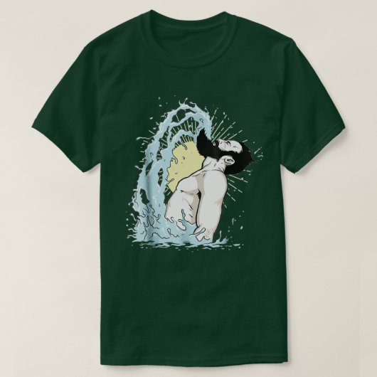 Beard Flip Funny Men Tshirt (Design devant)