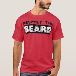 Beard Gifts respecteren de grappige bijenkorps voo T-shirt