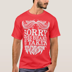 Beard Him Funny Beard voor Mannen Costume T-shirt