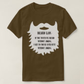 Beard Law Classic TShirt (Design devant)