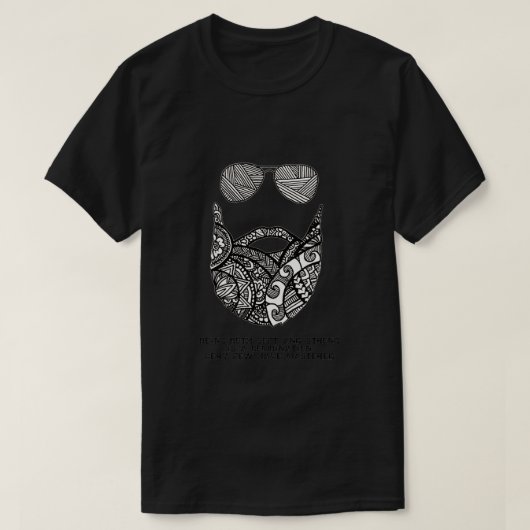 Beard Life 4 T-shirt (Design voorkant)