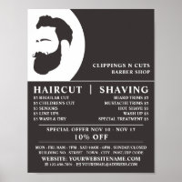 Beard Logo, Mannen kappers Adverteren