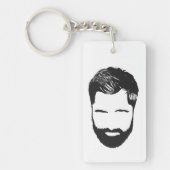Beard Love Sleutelhanger (Voorkant)