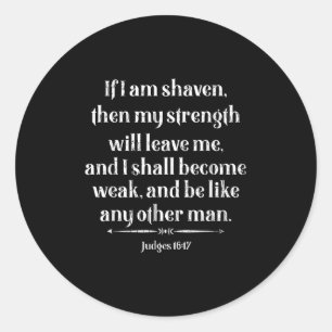 Beard Lover Quote Funny Bearded Mannen Pap Grafisc Ronde Sticker