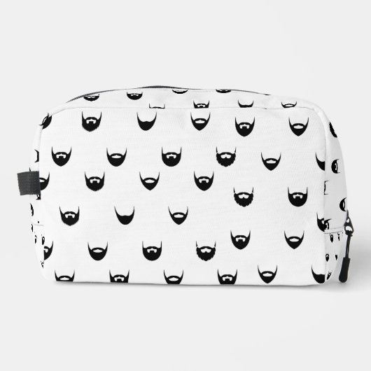 Beard Maintenance Kit Bag | Funny Grooming Travel Toilettasje (Voorkant)