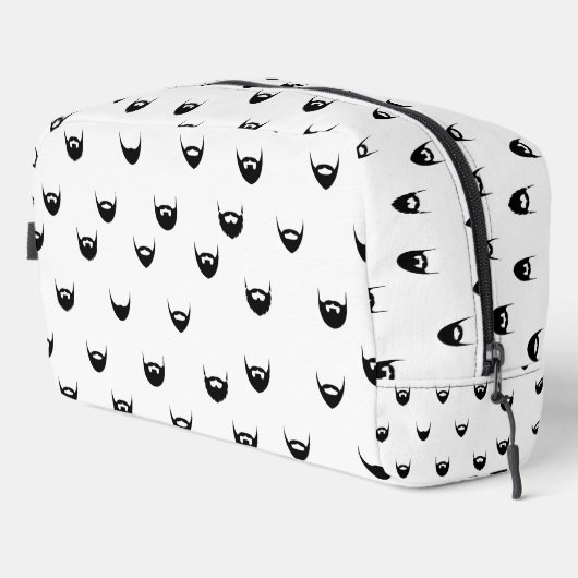 Beard Maintenance Kit Bag | Funny Grooming Travel Toilettasje (Rechterhoek)