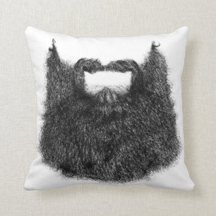 Beard Pillow Kussen
