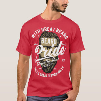 Beard Pride respecteert de baard 3 T-shirt