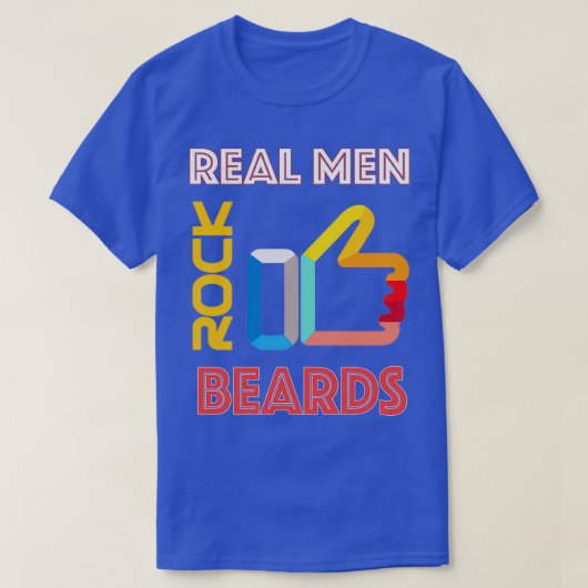Beard Rock 1 T-shirt (Design voorkant)